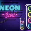 neon sort puzzle color sort game