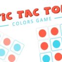 Tic Tac Toe : Colors Game 5 tic tac toe colors game
